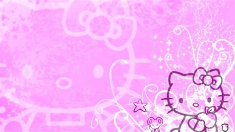 Pink Hello Kitty Desktop Wallpapers Wallpaper Cave