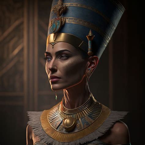 Artstation Nefertiti Egyptian Era Egyptian Deity Egyptian Women