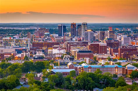 Birmingham Alabama Usa Skyline Stock Photo Download Image Now