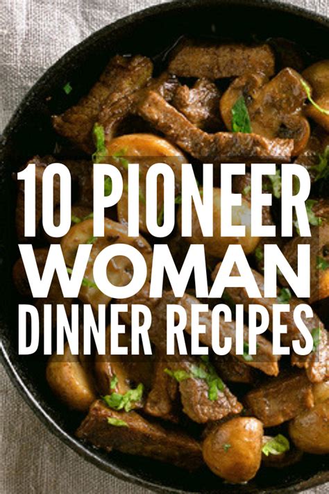 This is an excellent dish. Cooking Made Easy: 50 Pioneer Woman Recipes for Every ...
