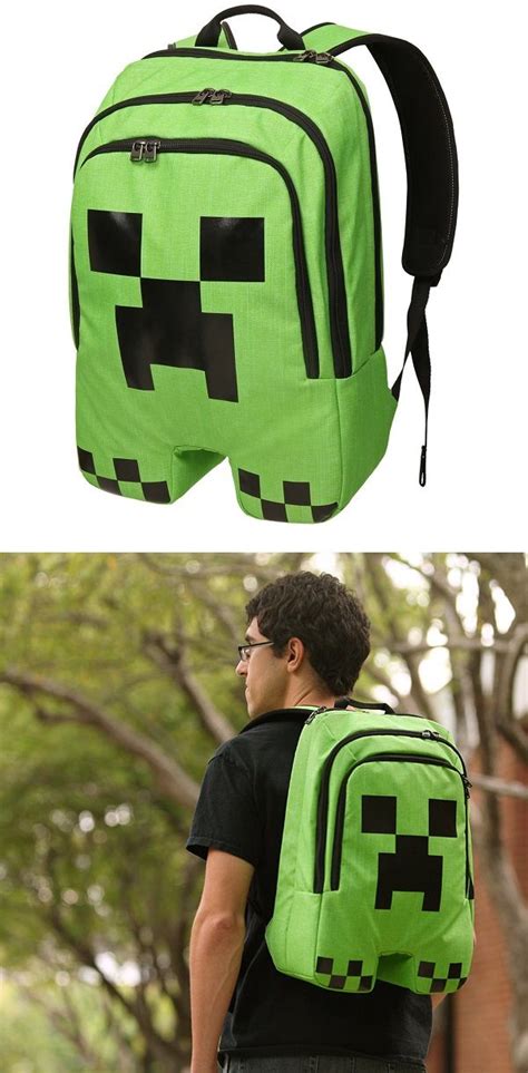 Recently, this minecraft server has gained. Minecraft Creeper Backpack