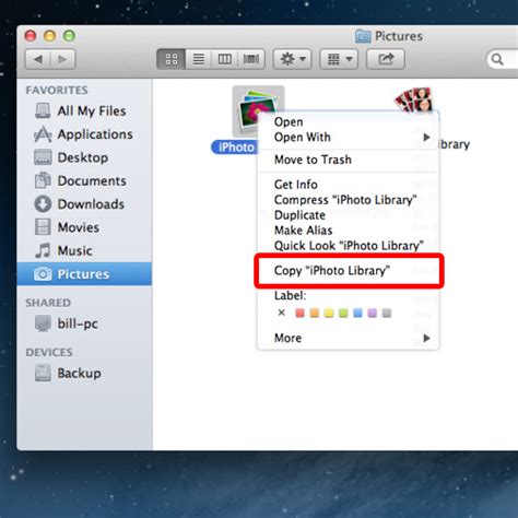 How To Copy And Move Iphoto Library To New Location Howtech