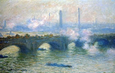 Waterloo Bridge London Claude Monet WikiArt Org Encyclopedia Of