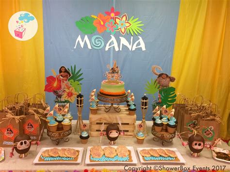 Moana Birthday Showerbox Events Like Us On Fb👍 Moanabirthday