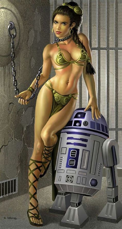 Sexy Princess Leia R2D2 Star Wars Pinterest