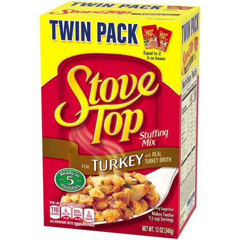 Stove Top Stuffing Mix For Turkey Pack 12 Oz Shipt