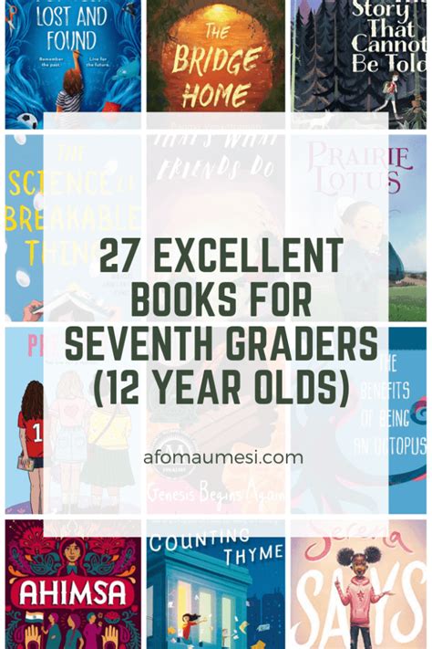 27 Best Books For Seventh Graders Books For 12 Year Olds