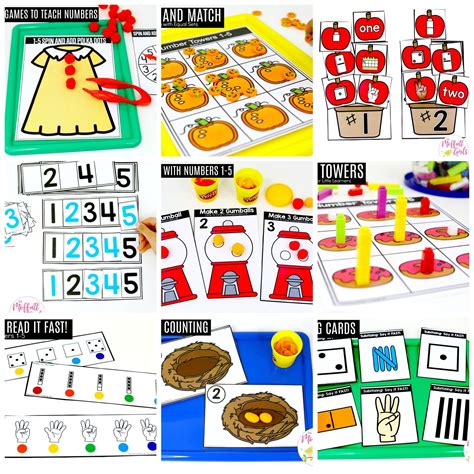 Preschool Math Teach Numbers 1 5 In Fun Hands On Ways Preschool