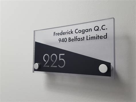 Personalized Office Door Plaques Interior Graphics Orleans Sign