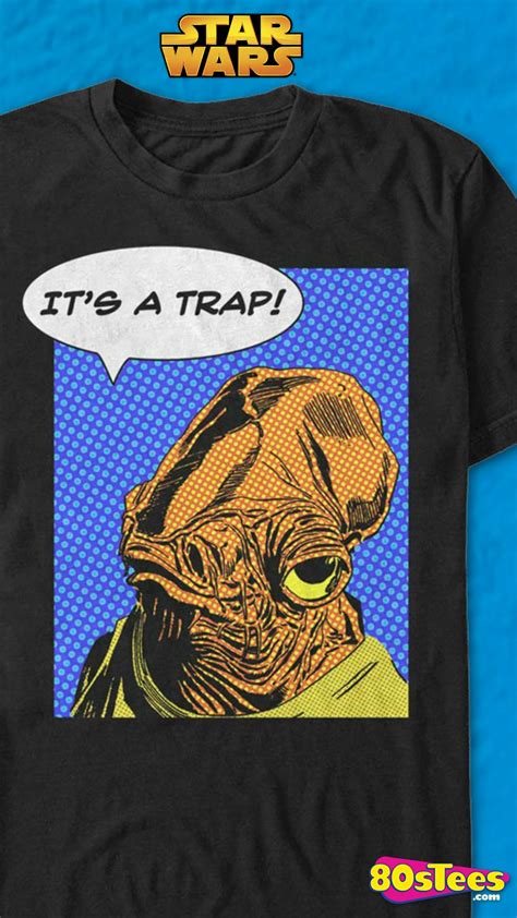 Retro Admiral Ackbar Its A Trap Star Wars T Shirt