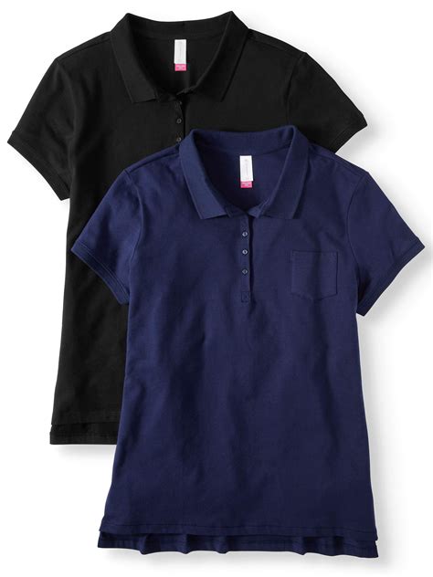 No Boundaries Juniors School Uniform Polo Shirts With Short Sleeves 2