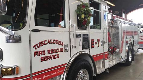 Tuscaloosa Fire Dept Dedicates New Fire Trucks