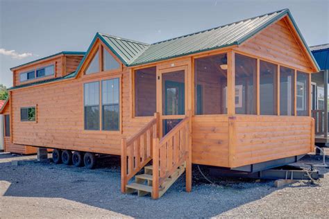 Prebuilt Smokey Mountain Park Model Cabins System Built Cabins