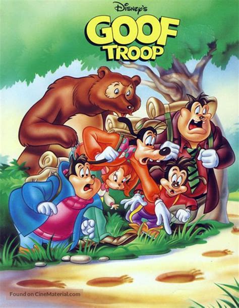 Goof Troop 1992 Movie Cover Goof Troop Movie Covers Goofy Disney