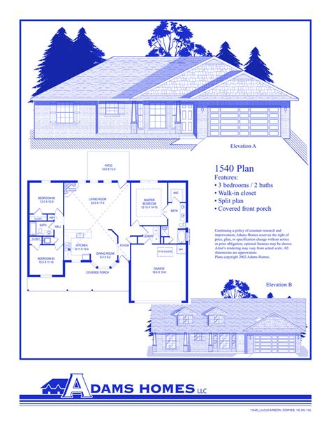 Adams Homes Floor Plans And Location In Jefferson Shelby St Clair