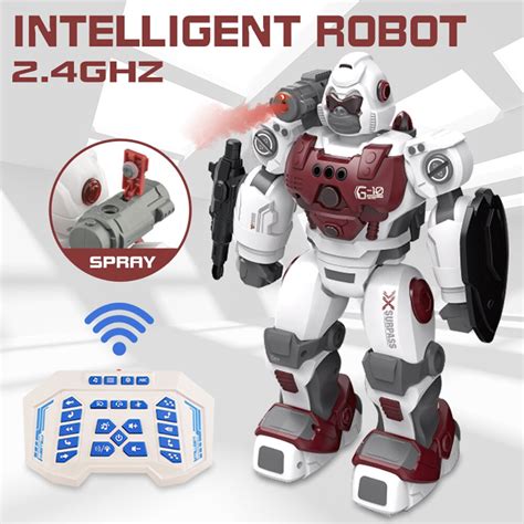 Intelligent Programmable Rc Robot Combat Defender For Kids Vibiana Store