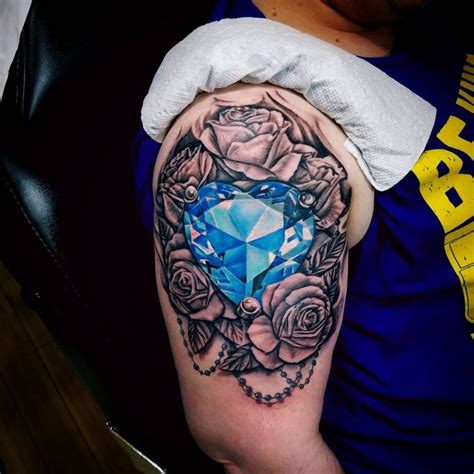 75 Best Diamond Tattoo Designs And Meanings Treasure For You 2019