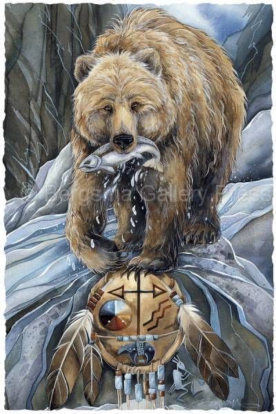 Bear Clan By Jody Bergsma ~ Grizzly Bear With Images