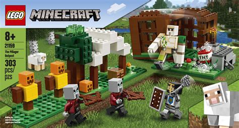 Lego Minecraft Lavant Poste Des Pillards 21159 Toys R Us Canada