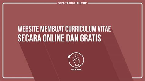 Tips jitu membuat cv yang benar dari iman usman! Contoh Cv Atau Portofolio Untuk Beasiswa - Contoh CV Menarik