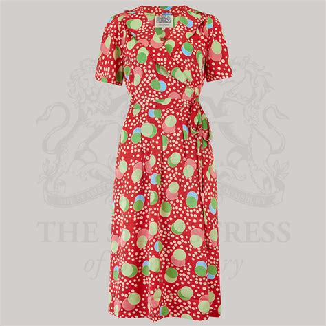 The Seamstress Of Bloomsbury Peggy Dress Elroy Clothing