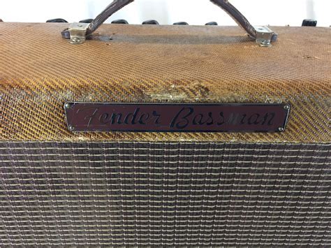 Fender Bassman 5f6 A 1958 Tweed Amp For Sale Oscar Guitars