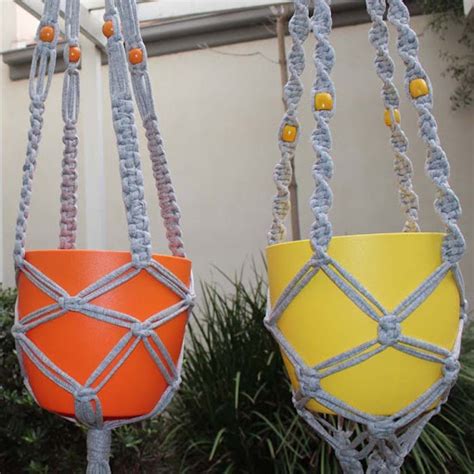 Free Macrame Patterns Hanging Basket
