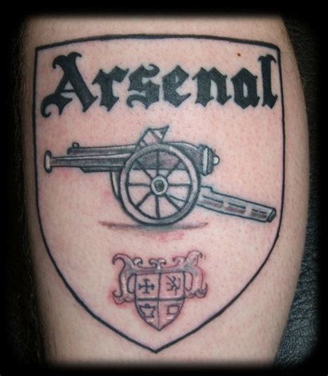 Arsenal Tattoo Arsenal Fc Arsenal Football Soccer Tattoos Football