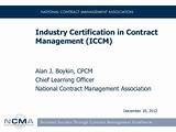 National Contract Management Association Certification Photos
