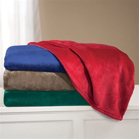 Oversized Plush Blanket By Oakridge Miles Kimball