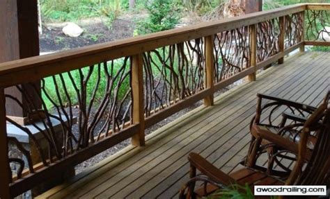 Pics of wooden deck handrails | privacy wood deck railings glass deck railings wrought iron deck. Porch Railing Ideas for your Home Construction or Remodel ...