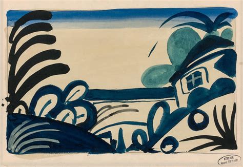 André Derain Landscape At Home 1948 1949 Mutualart