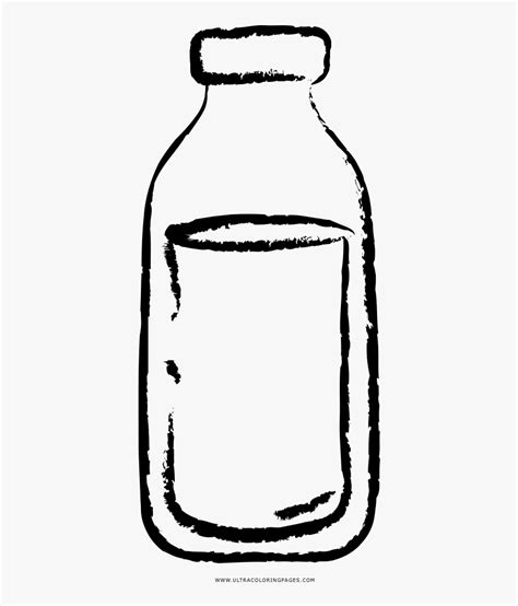 Clip Art Milk Bottles Line Art Plastic Bottle Drawing Png