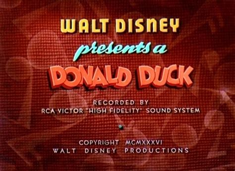 Don Donald 1937 The Internet Animation Database