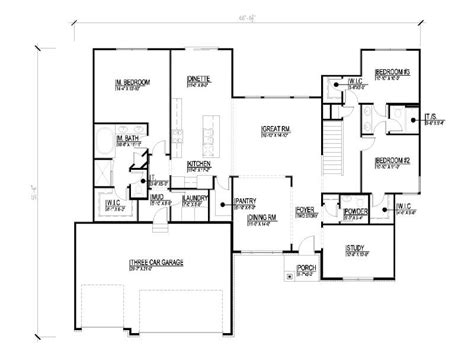 The Brighton I Floor Plans Djk Custom Homes