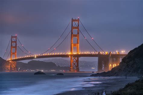 golden gate bridge from baker beach photograph by richard raul photography fine art america