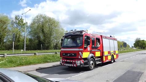 North Wales Fire And Rescue Engine 999 Bagillt Flintshire Wales Uk 105