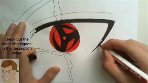 Drawn Naruto Kakashi Eye Pencil And In Color Drawn