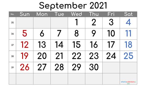 Free Printable September 2021 Calendar Premium June Calendar