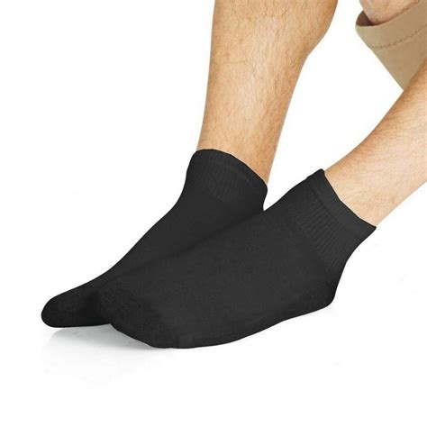 Hanes Mens 18 Pack Freshiq Cushion Ankle Socks Black Shoe Size 6 12 Sock Size 10 13