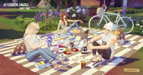 Sims 4 Ccs The Best Afternoon Snacks By Dominationkid