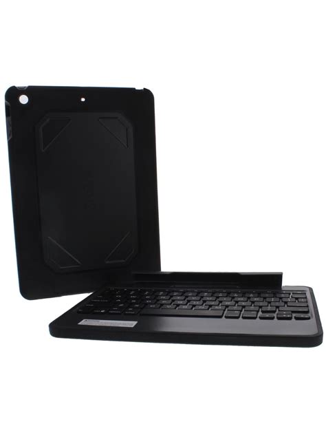 Zagg Rugged Book Keyboardcover Case Folio For 97 Apple Ipad Air 2