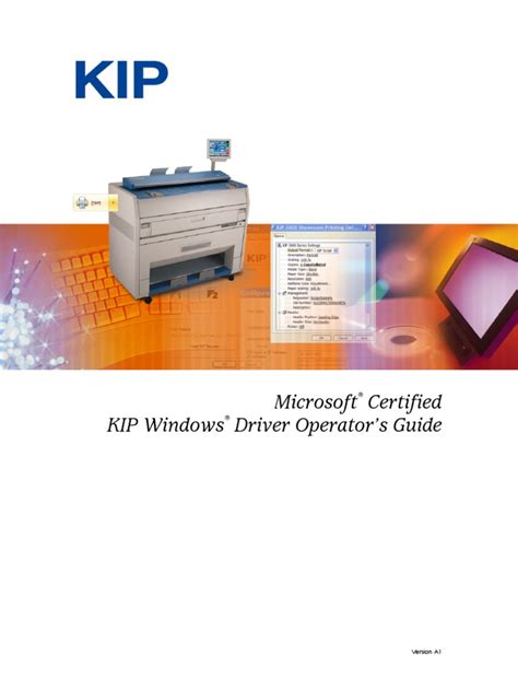 Alibaba.com offers 1,610 kip 3000 products. Driver Operators Guide KIP 3000 | Installation (Computer Programs) | Microsoft Windows