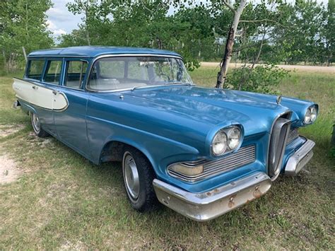 1958 Ford Wagon For Sale Cc 1254173