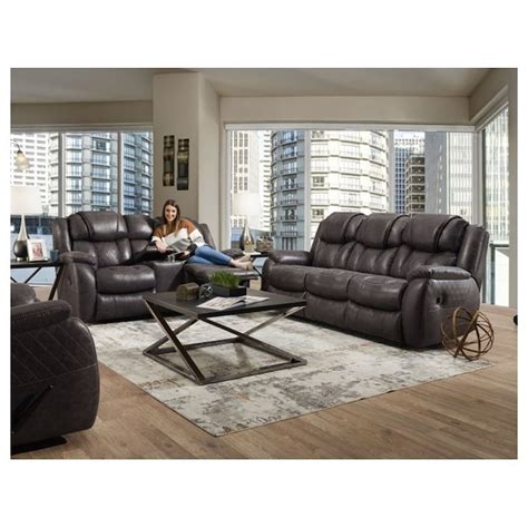 Homestretch Marlin 182 30 14 Casual Style Double Reclining Sofa Standard Furniture Reclining