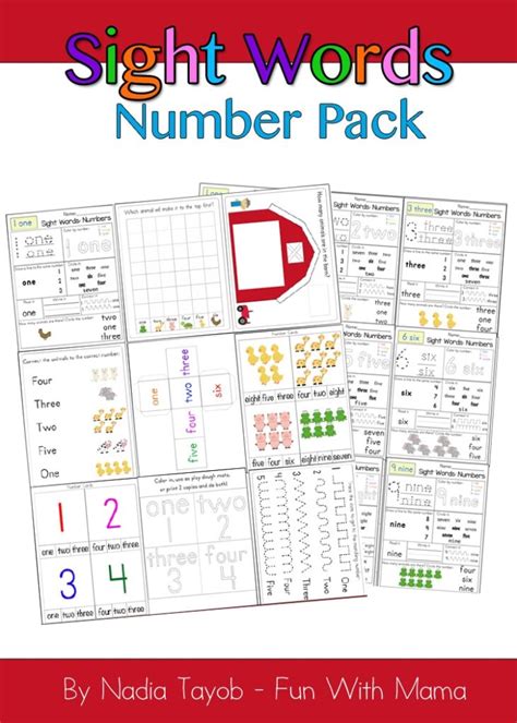 Learn Dolch Sight Words With Printable Read Build Write Mats