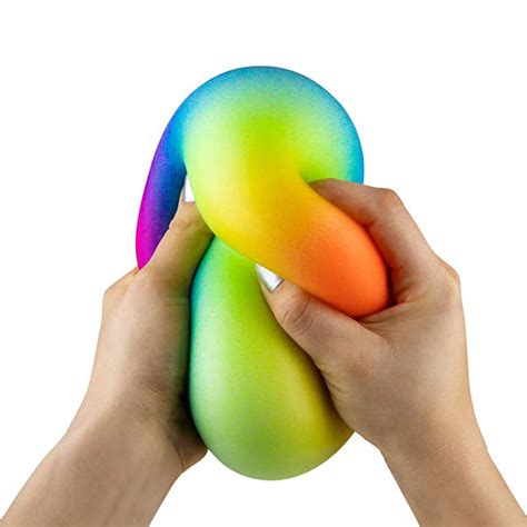 Rainbow Giant Stress Ball For Adults And Kids Jumbo Squishy Stress