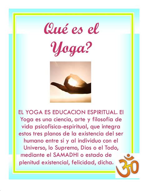 Om Centro De Yoga QuÉ Es El Yoga Los 8 Pasos Del Yoga
