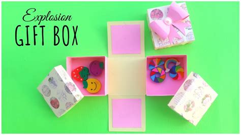 Handmade T Box Tutorial Diy Explosion Box