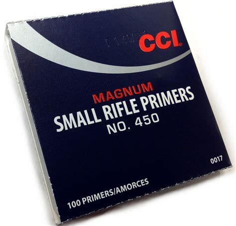 Cci Small Rifle Magnum Primers 450 The Countryman Of Derby